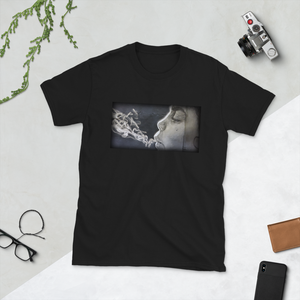 Mujer Soplando | CDMX - Kurzärmeliges Unisex-T-Shirt