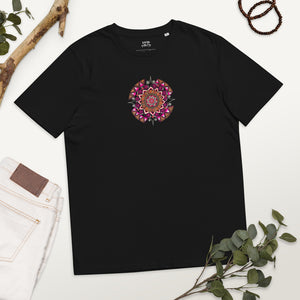 Bild in Slideshow öffnen, Mandala | San Martín Tilcajete - Unisex-Bio-Baumwoll-T-Shirt
